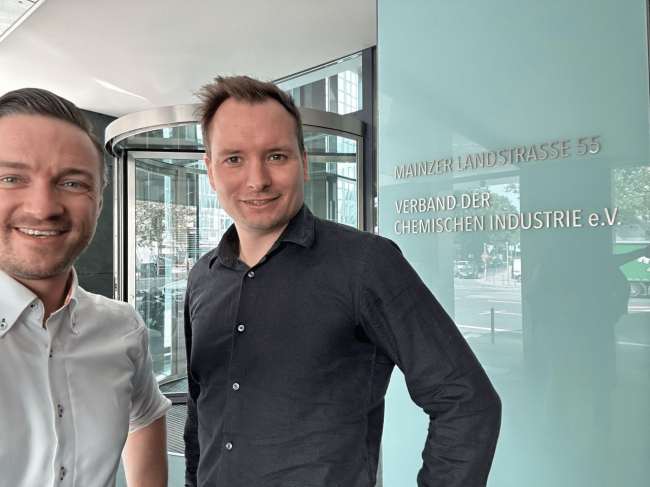 Dr. Tobias Kruse and Dr. Matthias Roos